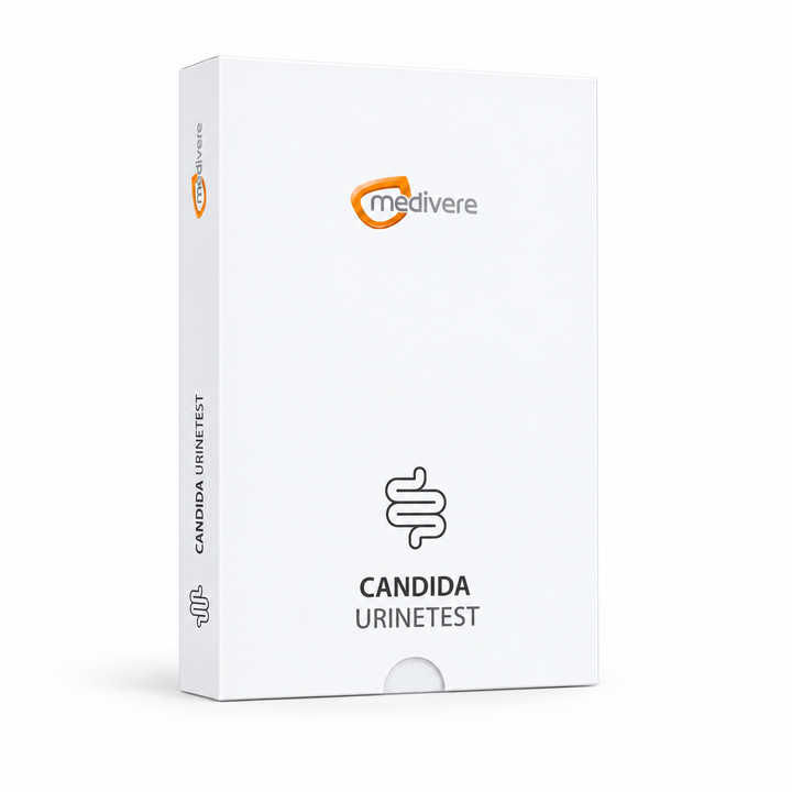 Candida urinetest: nieuwe Nederlandse Medivere-verpakking