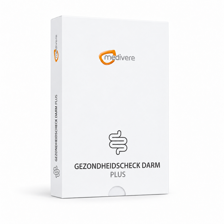 Gezondheidscheck Darm Plus: nieuwe Nederlandse Medivere-verpakking