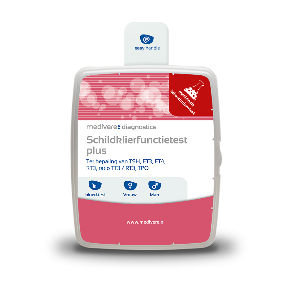 Schildklierfunctie Plus Zelftest van Medivere