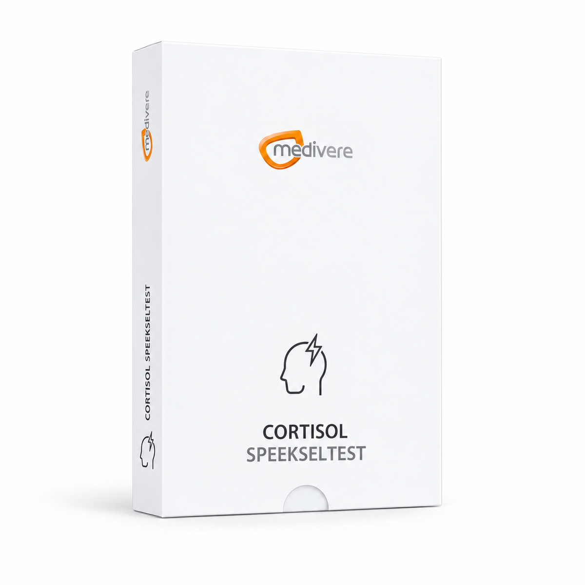 Cortisol Speekseltest: nieuwe Nederlandse Medivere-verpakking