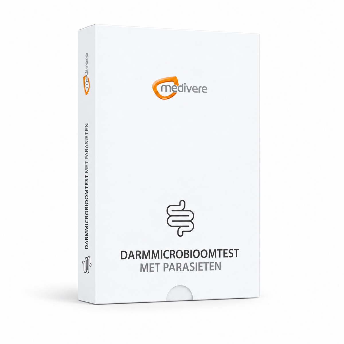 Darmmicrobioom test + parasieten-PCR – ontlastingstest: nieuwe Nederlandse Medivere-verpakking