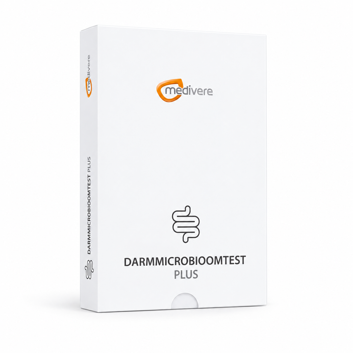 Darmmicrobioom test Plus – ontlastingstest: nieuwe Nederlandse Medivere-verpakking