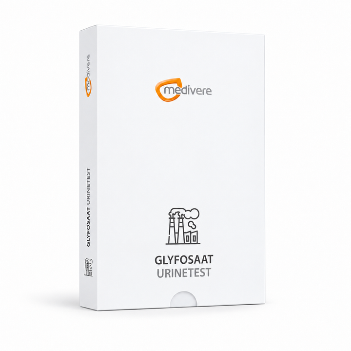 Glyfosaat Urinetest: nieuwe Nederlandse Medivere-verpakking