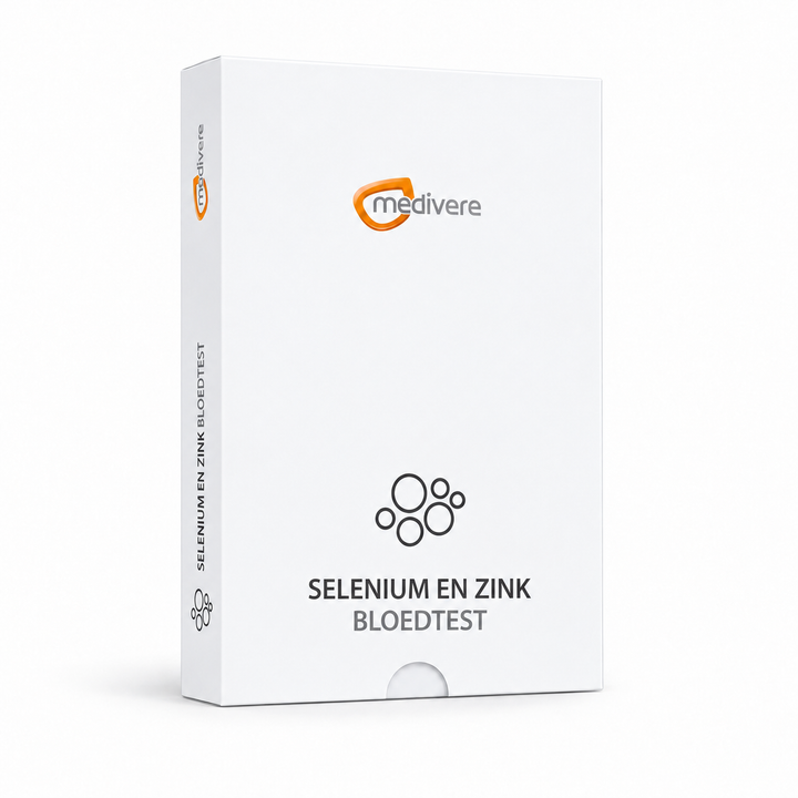 Selenium en Zink Bloedtest: nieuwe Nederlandse Medivere-verpakking