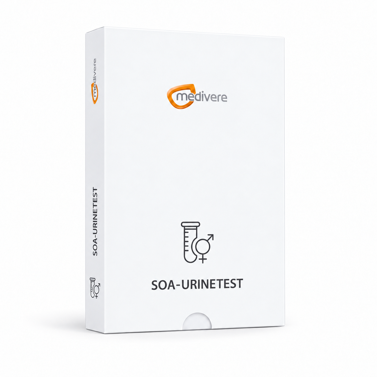 SOA Urinetest: nieuwe Nederlandse Medivere-verpakking