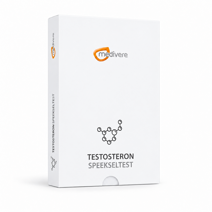 Testosteron Speekseltest: nieuwe Nederlandse Medivere-verpakking